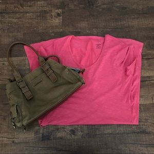 Toad & Co Marley Short Sleeve Knee Dress sz Large